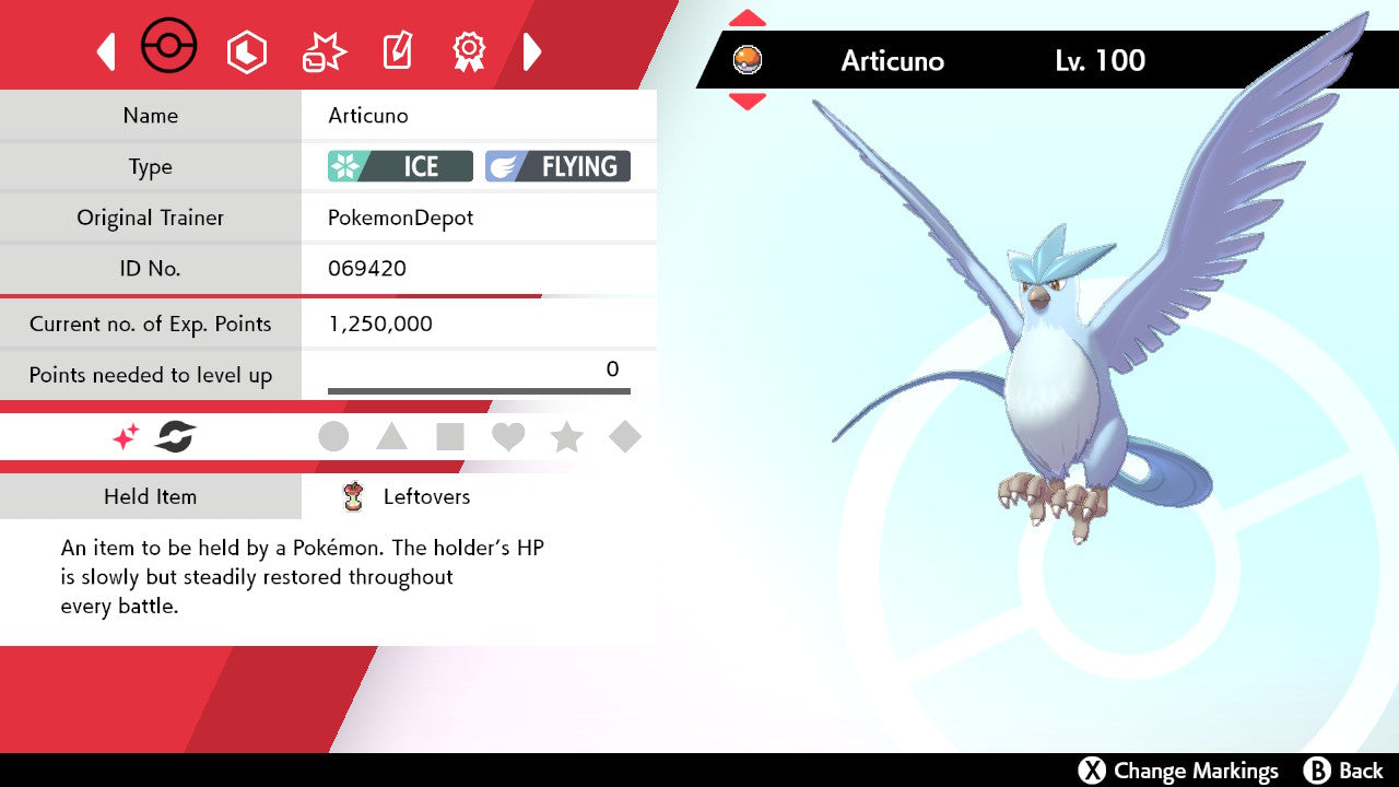 #144 Articuno (Kanto or Galarian)