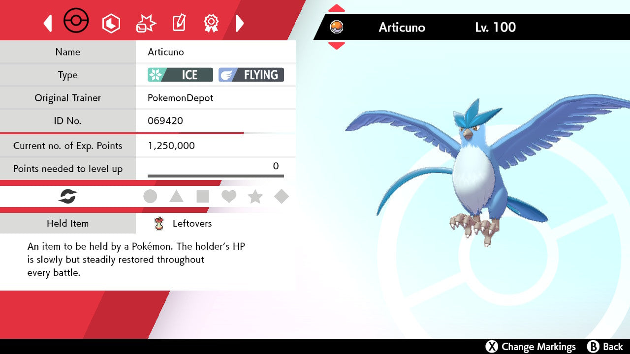 #144 Articuno (Kanto or Galarian)