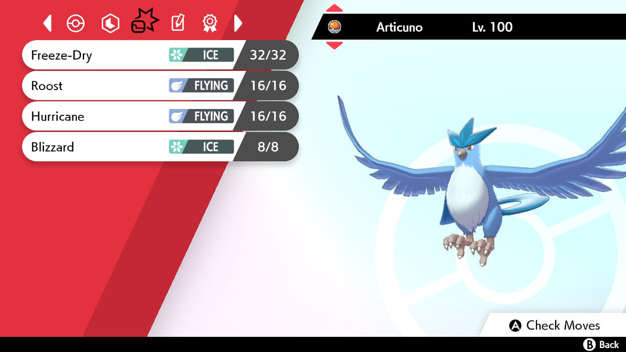 #144 Articuno (Kanto or Galarian)