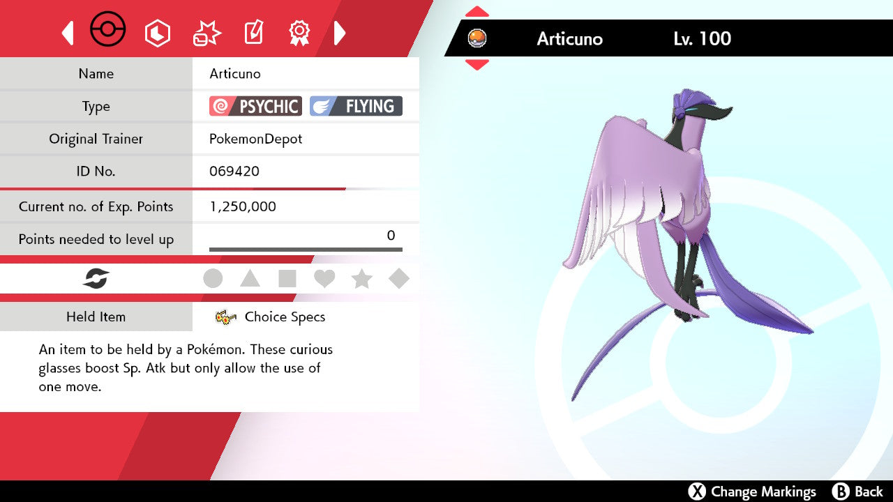 #144 Articuno (Kanto or Galarian)