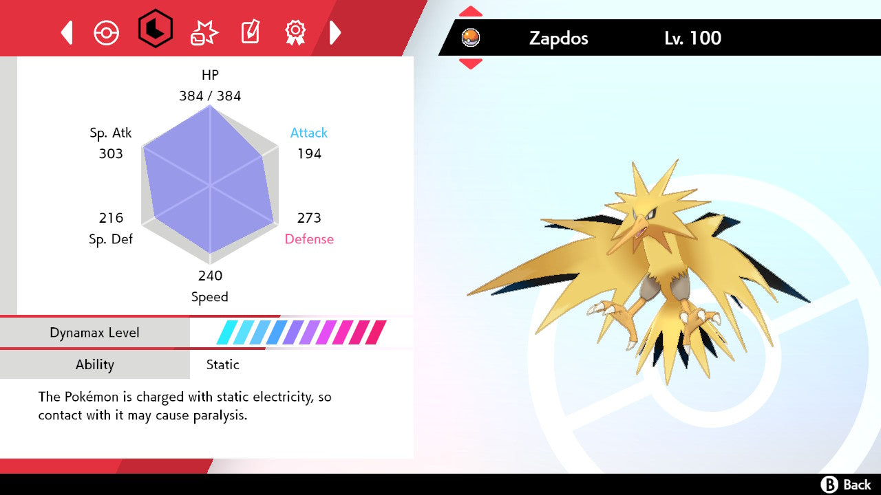 #145 Zapdos (Kanto or Galarian)