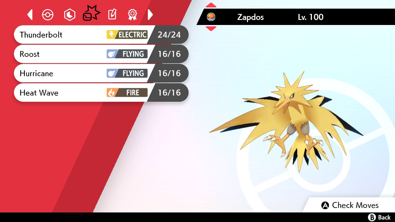 #145 Zapdos (Kanto or Galarian)