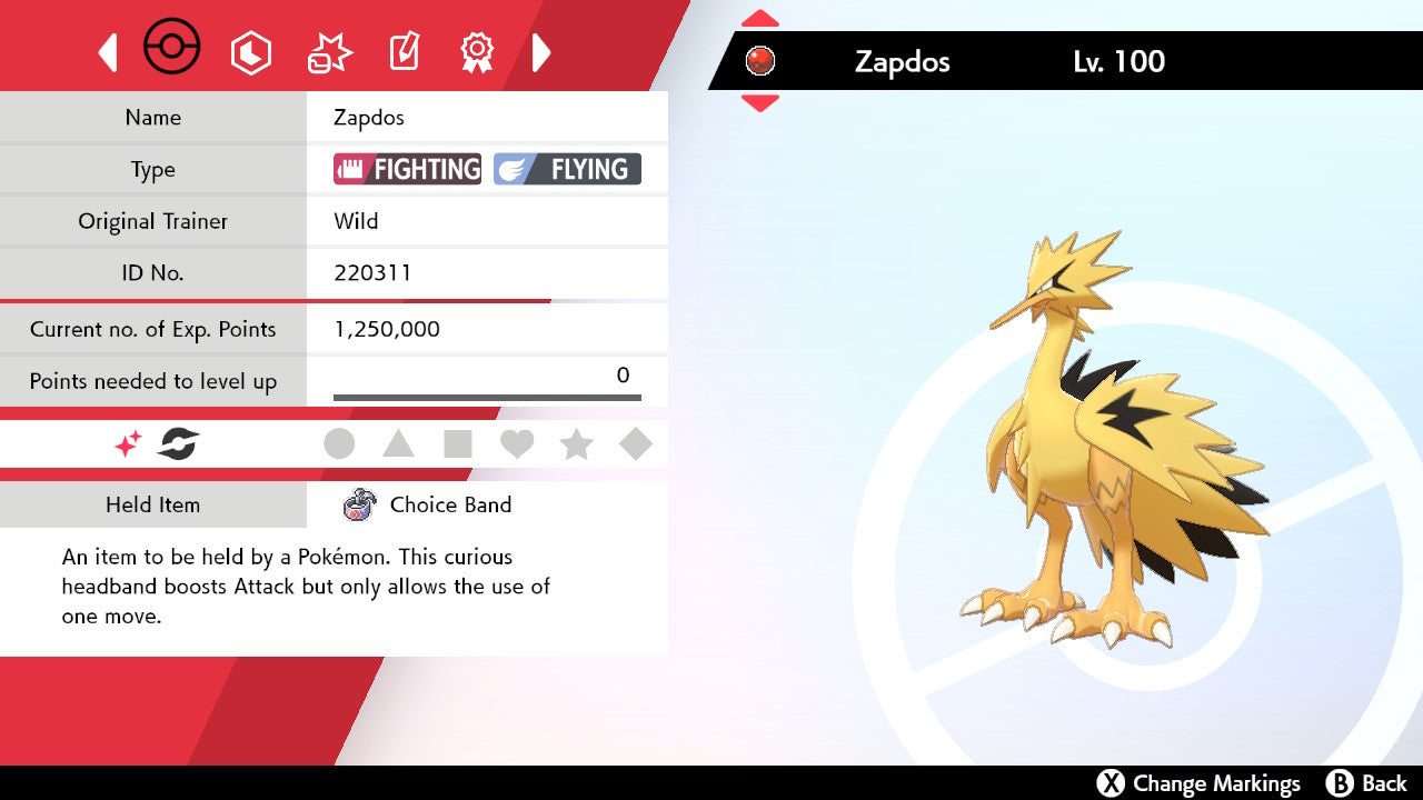 #145 Zapdos (Kanto or Galarian)