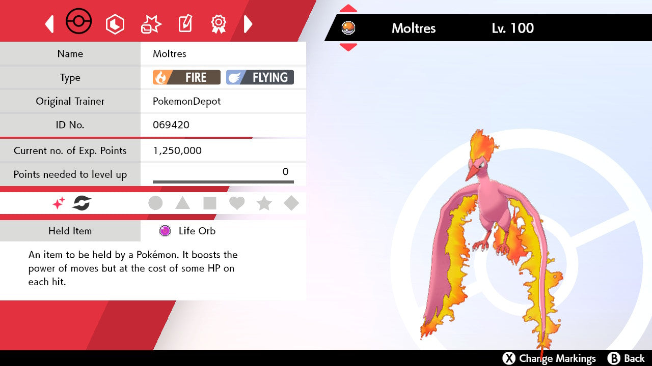 #146 Moltres (Kanto or Galarian)