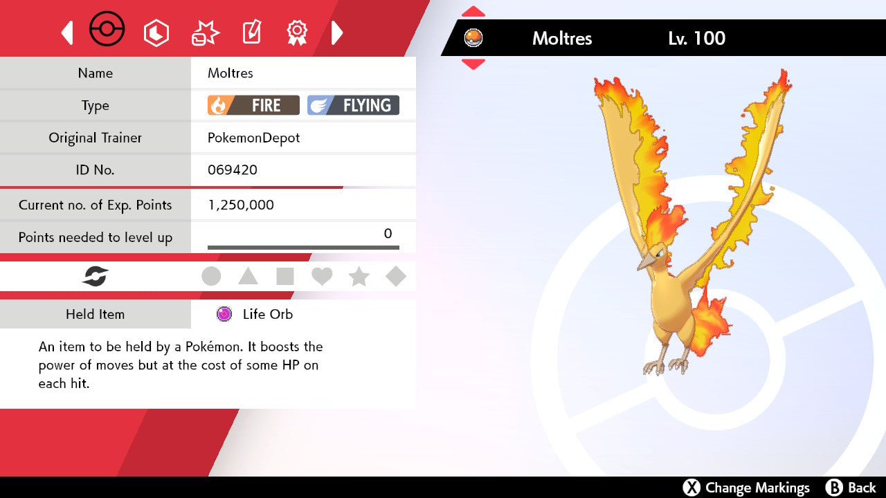 #146 Moltres (Kanto or Galarian)