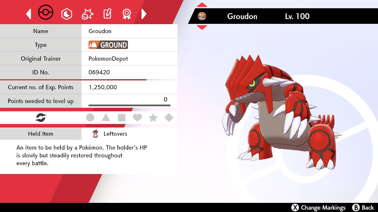 #383 Groudon