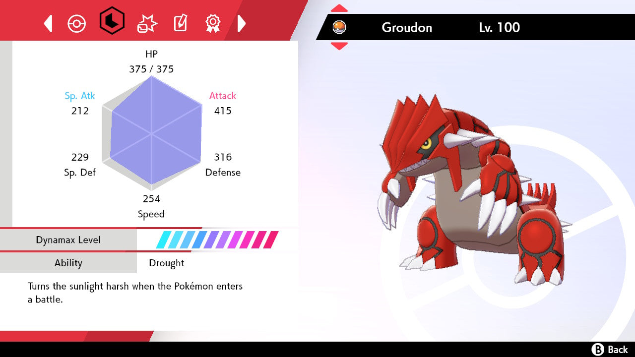 #383 Groudon