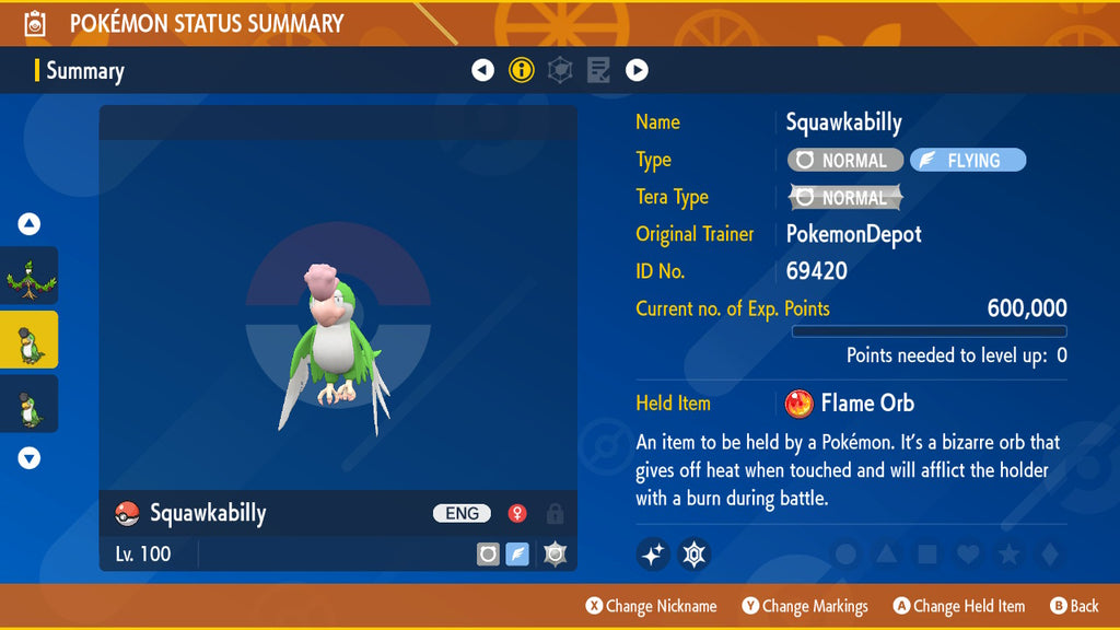 #931 Squawkabilly
