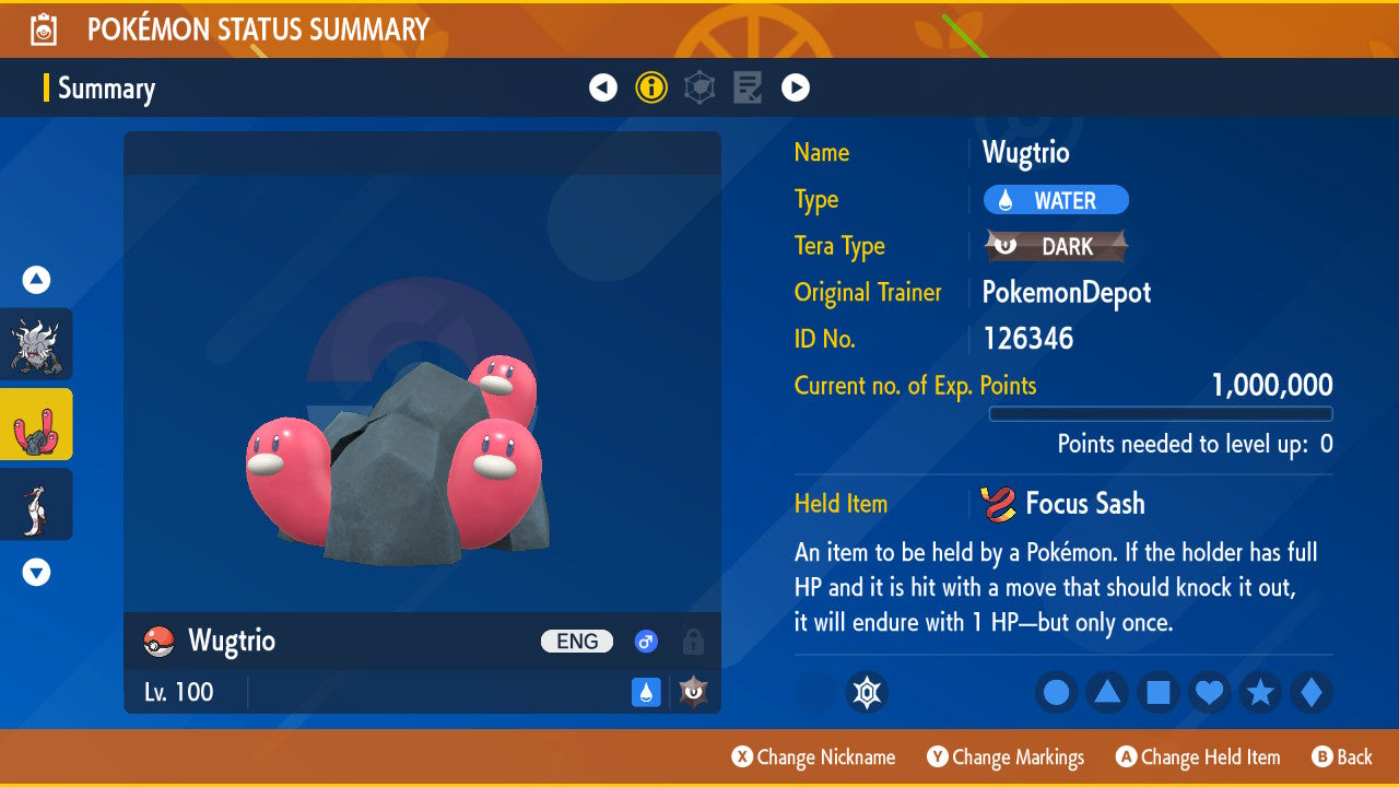 #961 Wugtrio