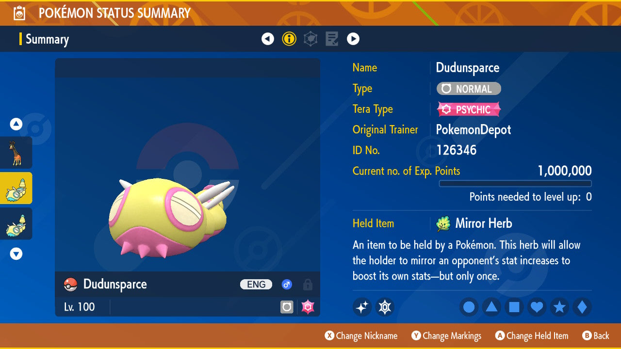 #982 Dudunsparce