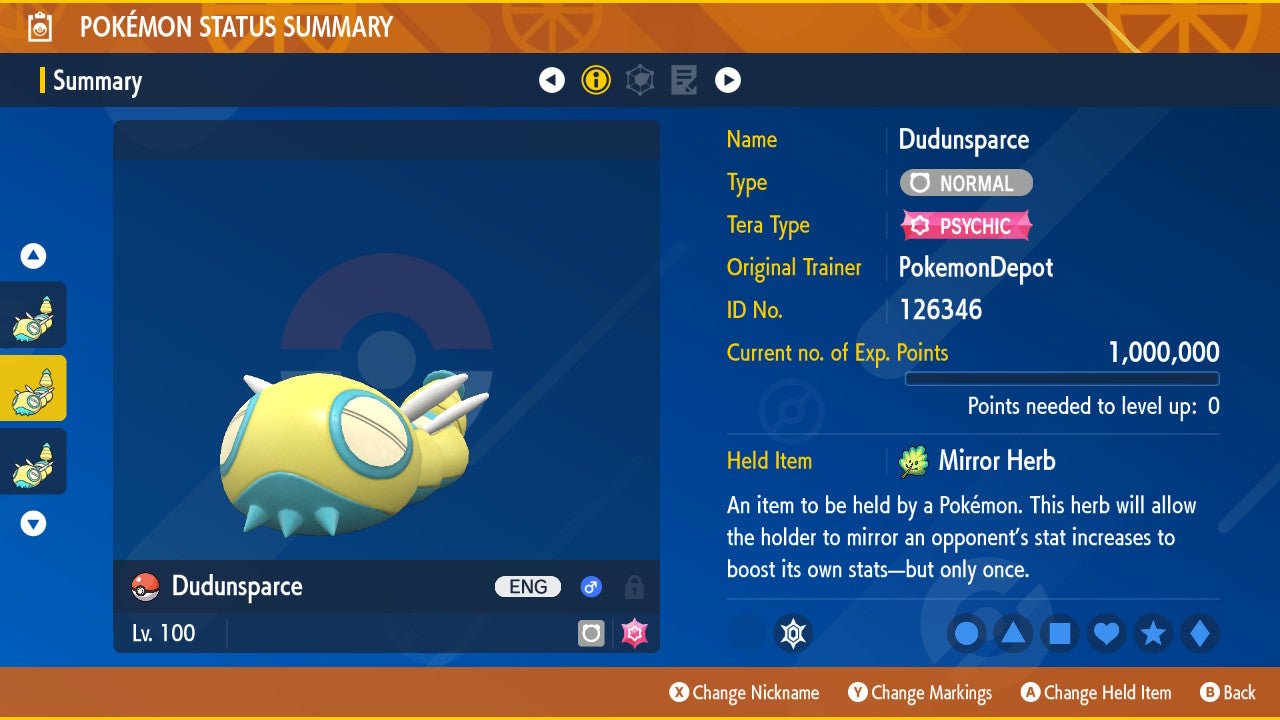#982 Dudunsparce