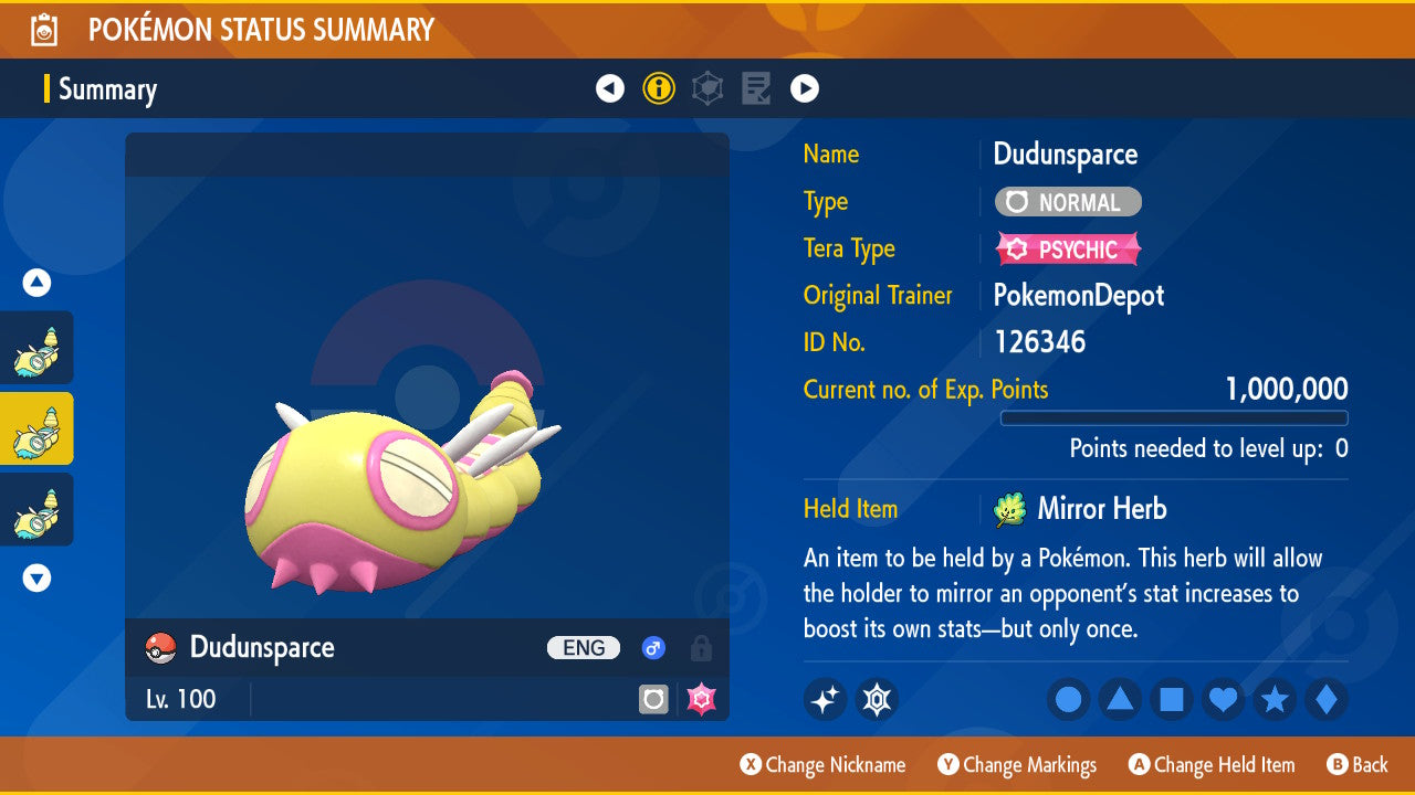 #982 Dudunsparce