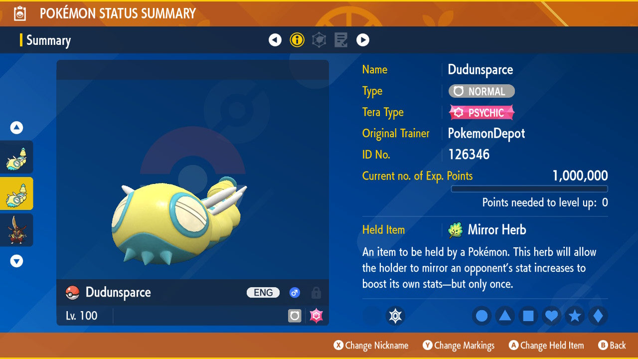 #982 Dudunsparce