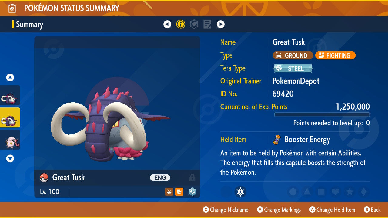 #984 Great Tusk