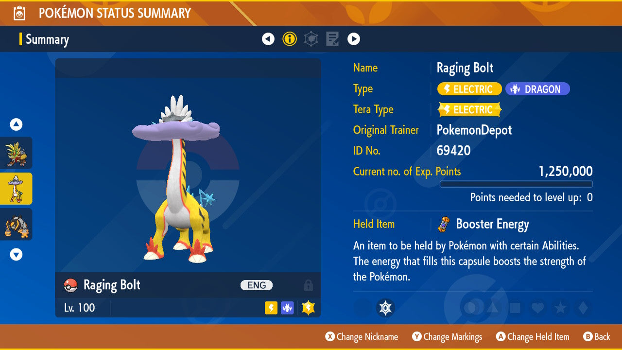 #1021 Raging Bolt