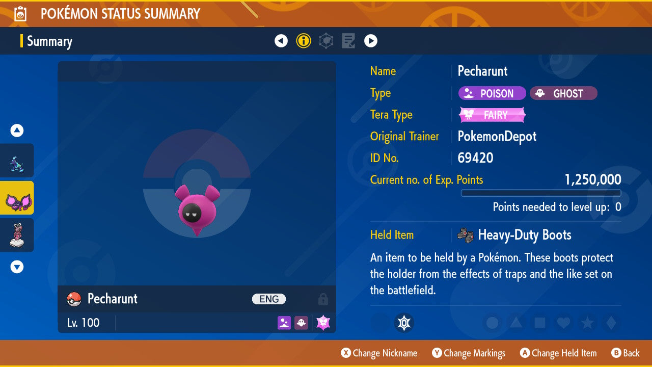 #1025 Pecharunt