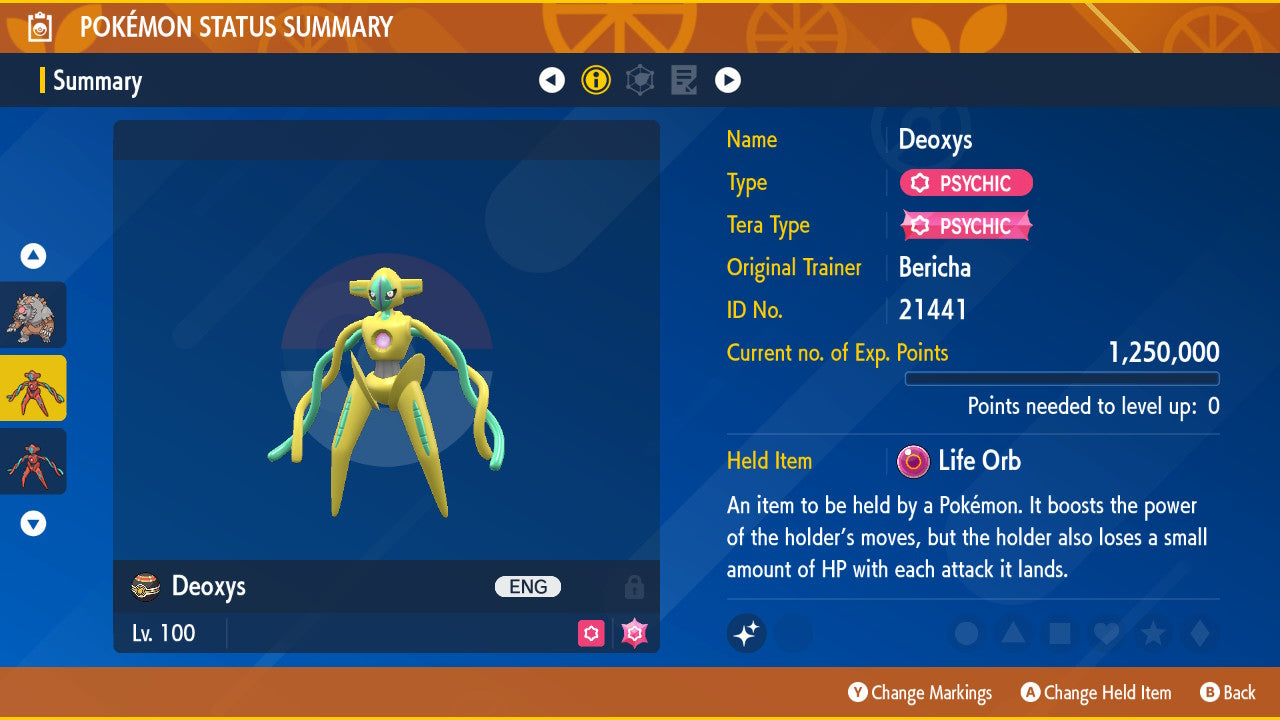 #386 Deoxys