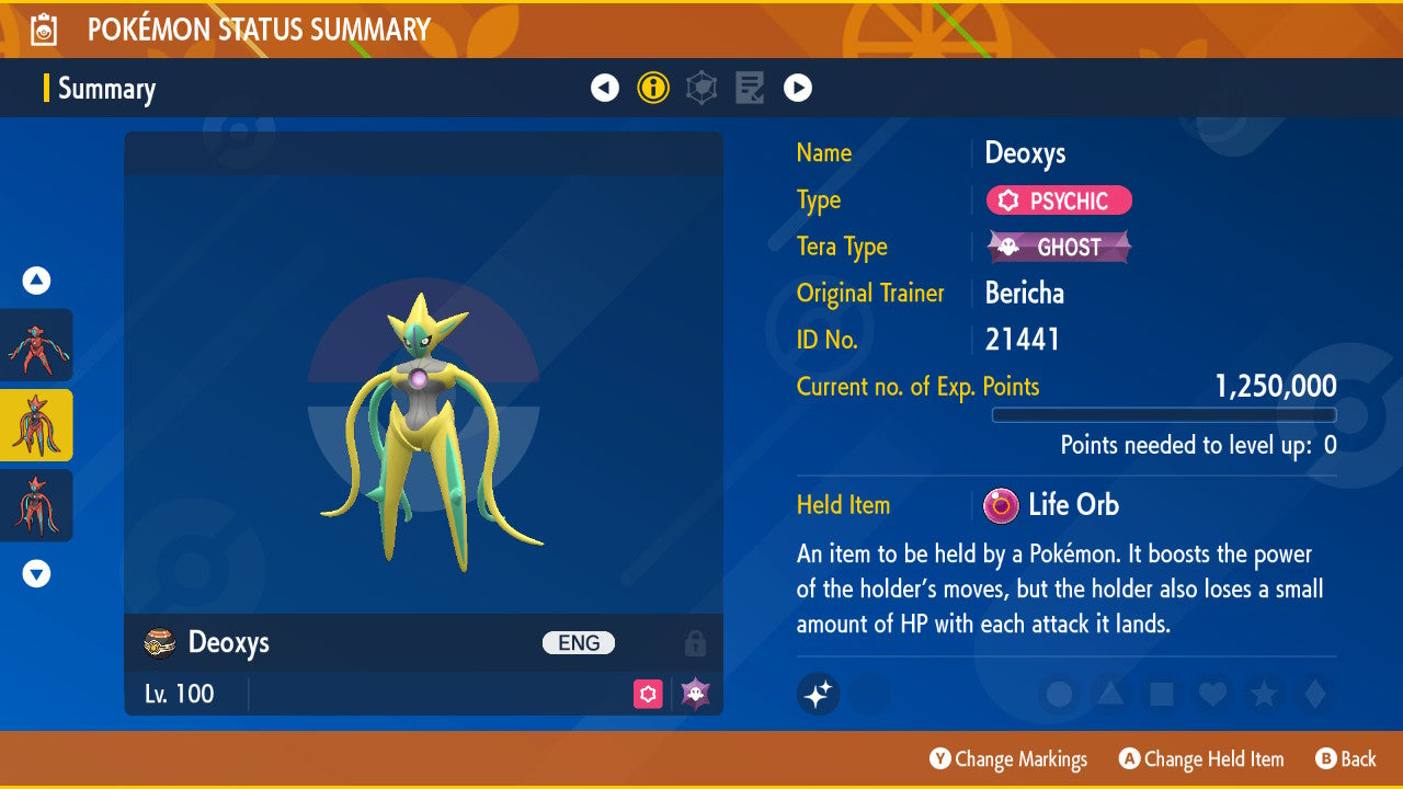 #386 Deoxys