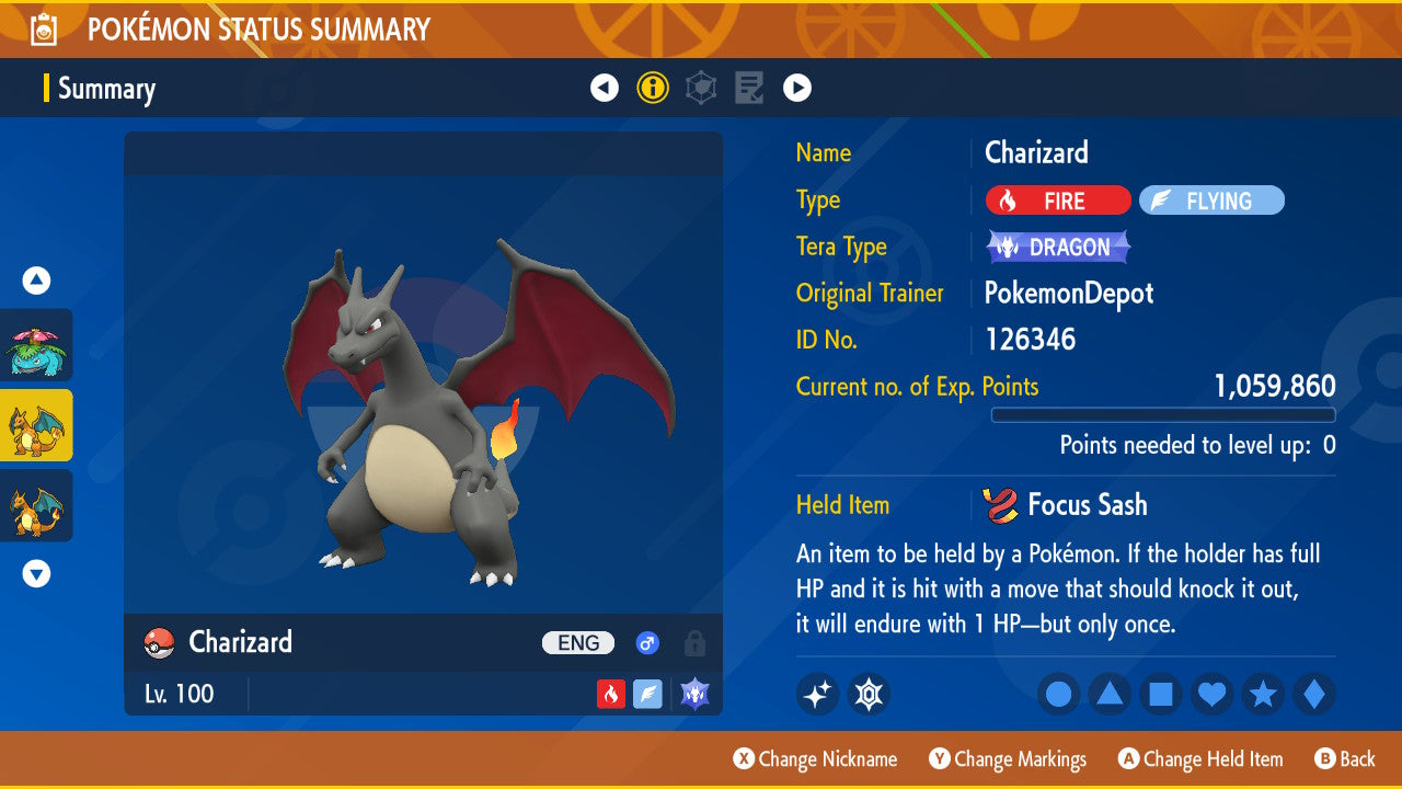 #6 Charizard (G-max in SWSH)