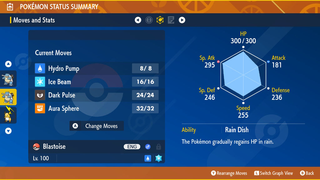 #9 Blastoise (G-max in SWSH)