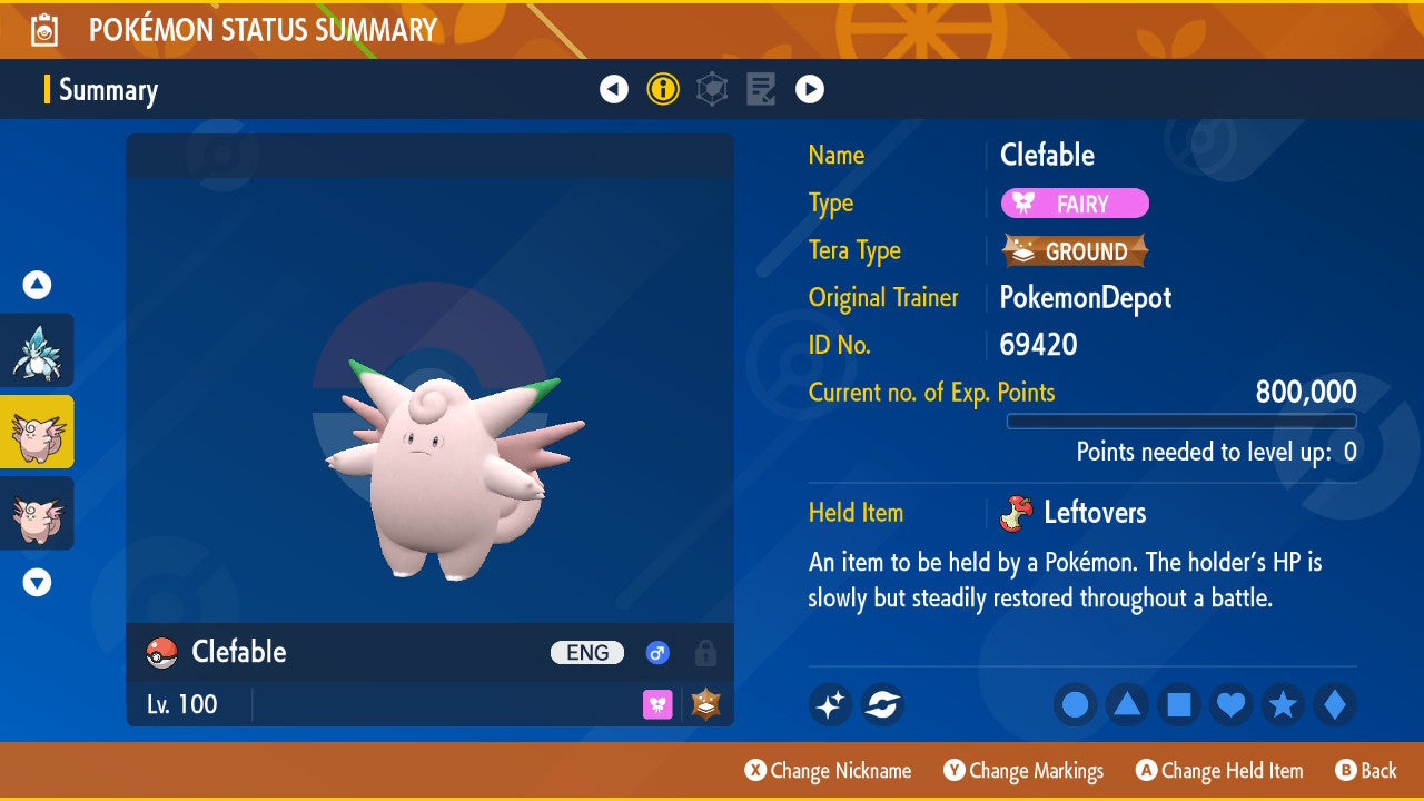 #36 Clefable