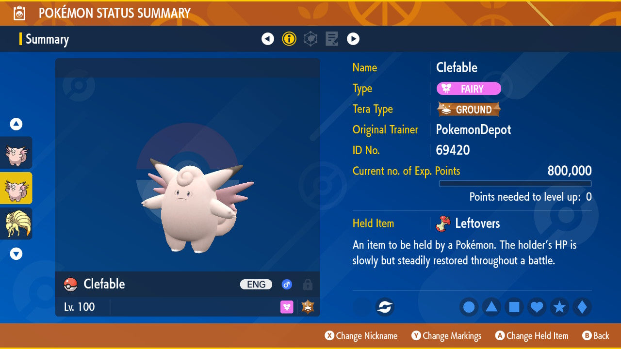 #36 Clefable
