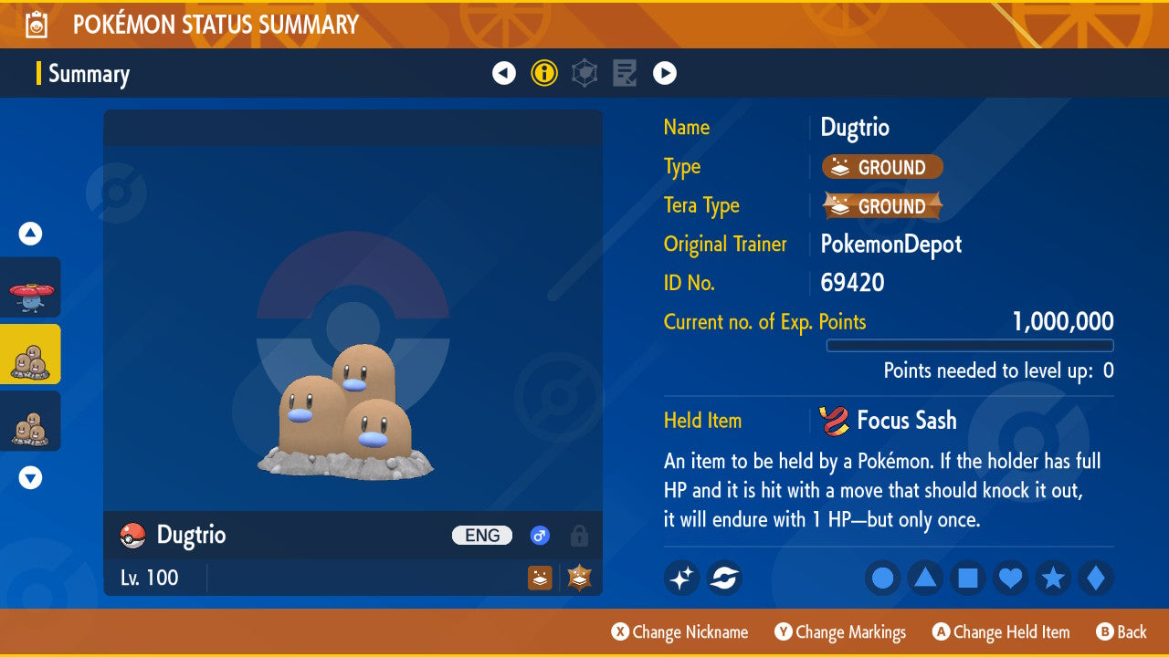 #51 Dugtrio (Kanto or Alolan)