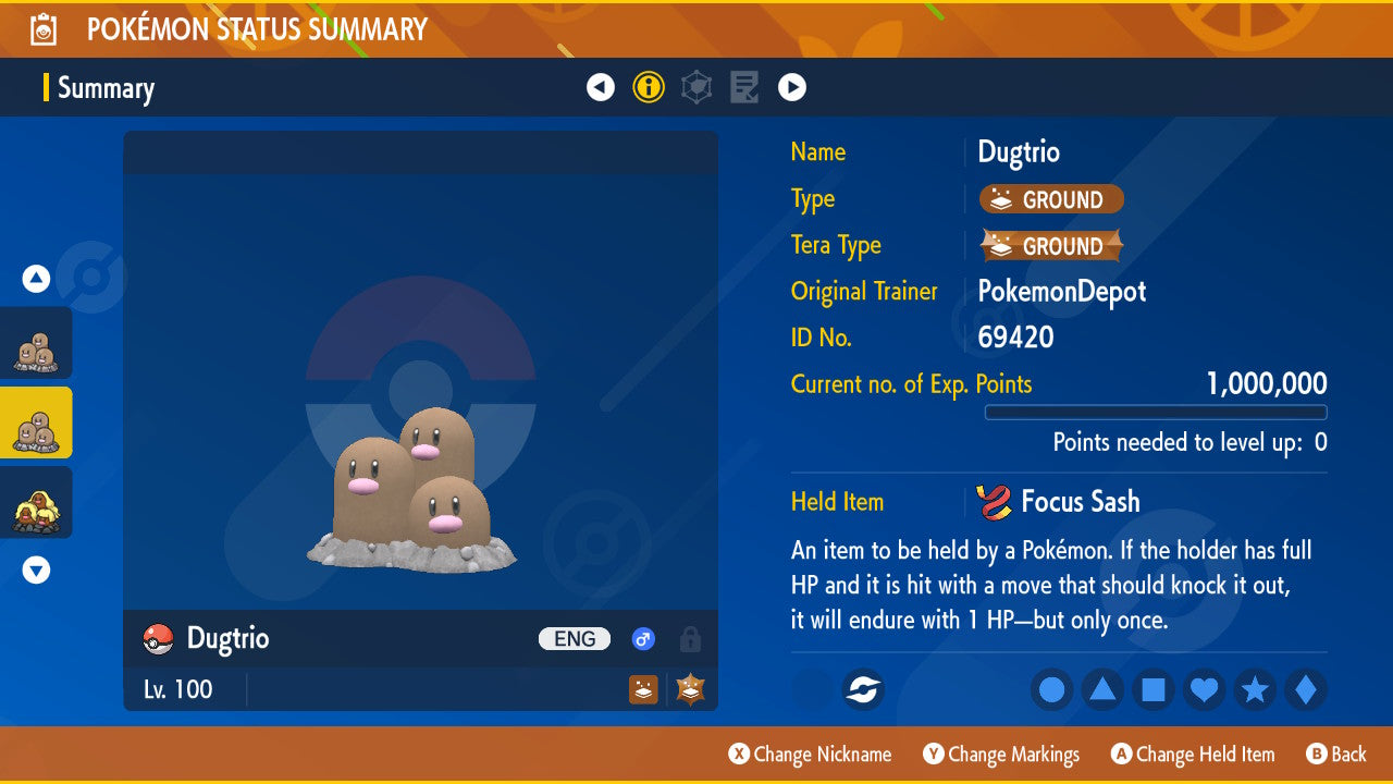 #51 Dugtrio (Kanto or Alolan)