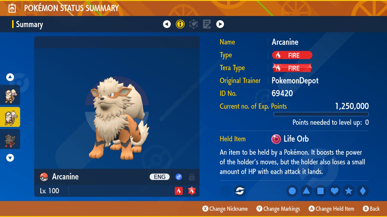 #59 Arcanine (Kanto or Hisuian)