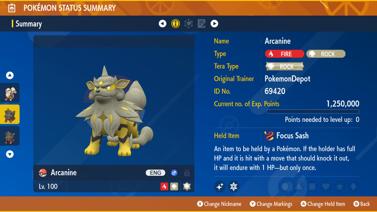 #59 Arcanine (Kanto or Hisuian)