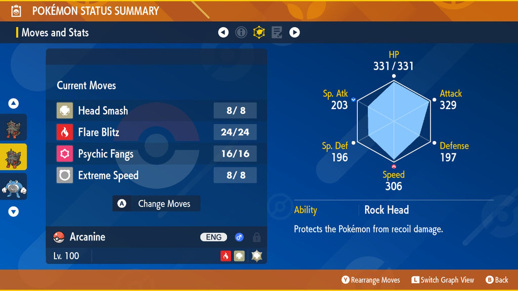 #59 Arcanine (Kanto or Hisuian)