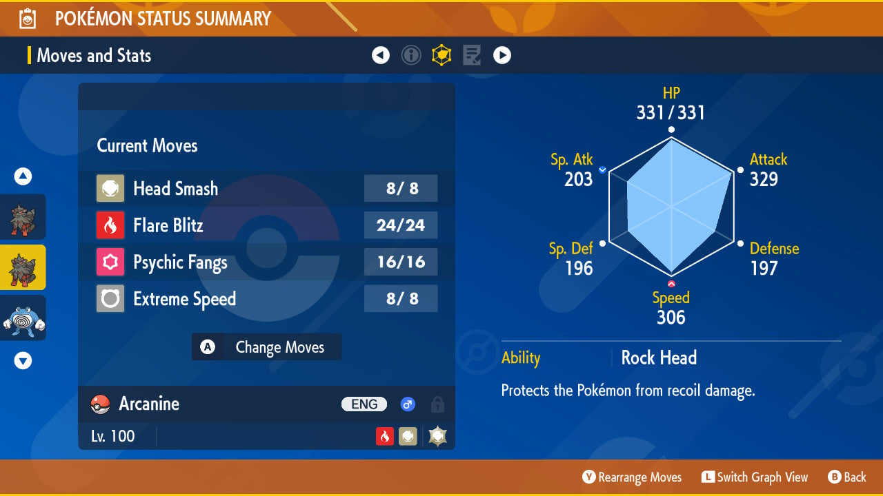 #59 Arcanine (Kanto or Hisuian)