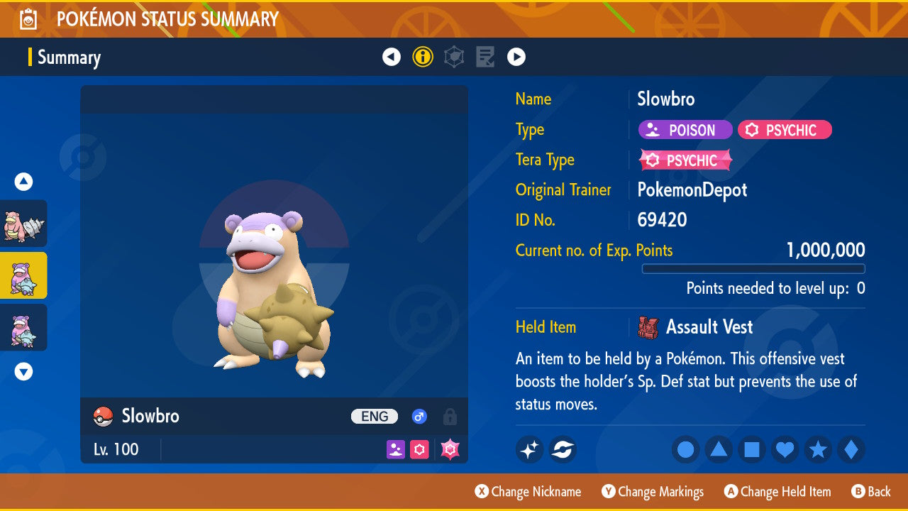 #80 Slowbro (Kanto or Galarian)
