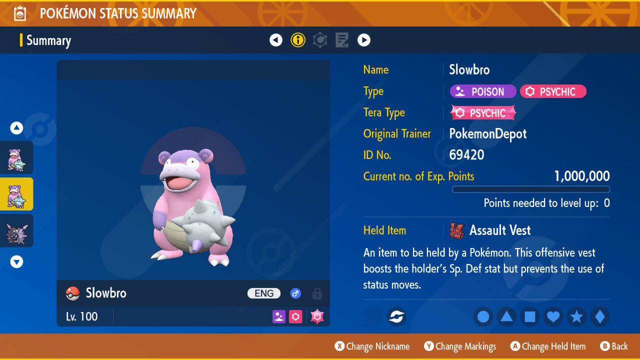#80 Slowbro (Kanto or Galarian)