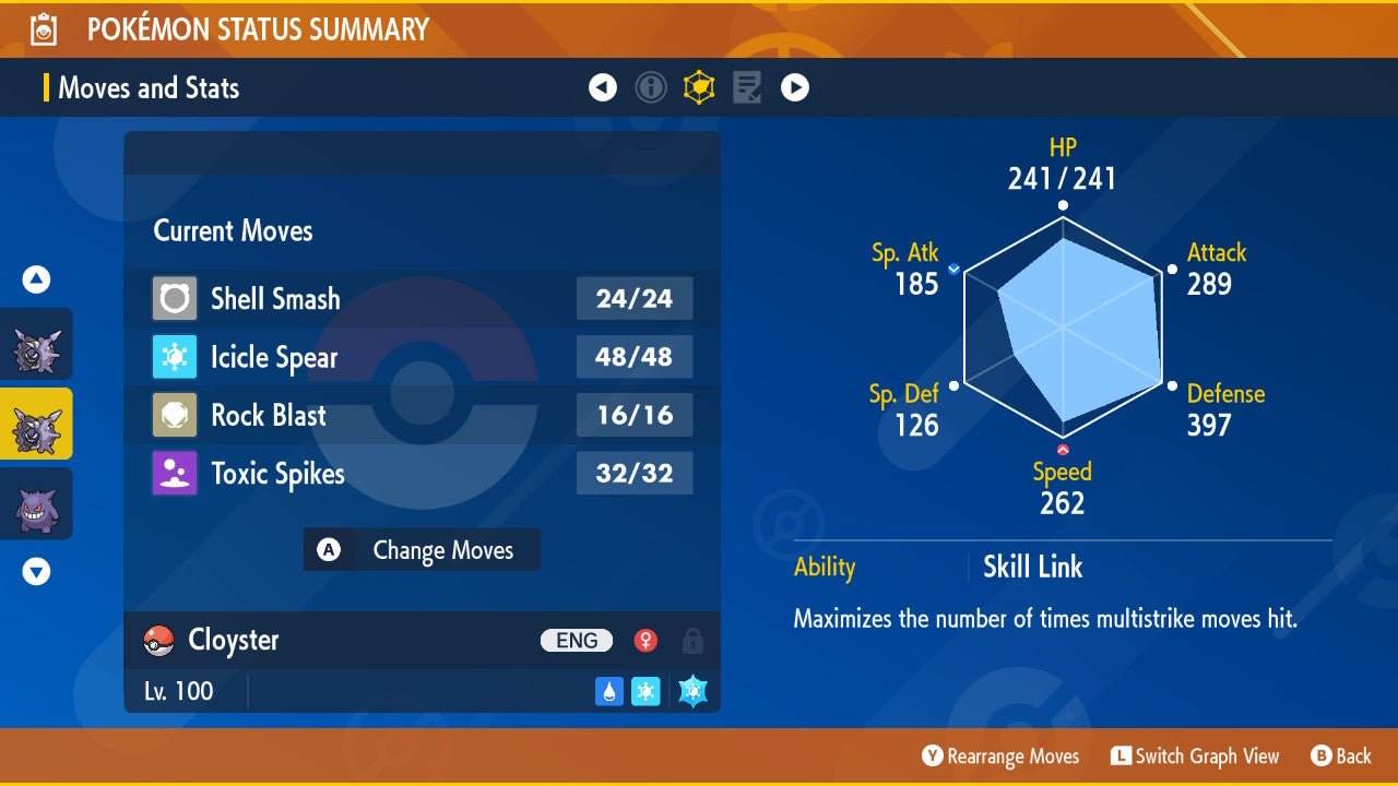 #91 Cloyster