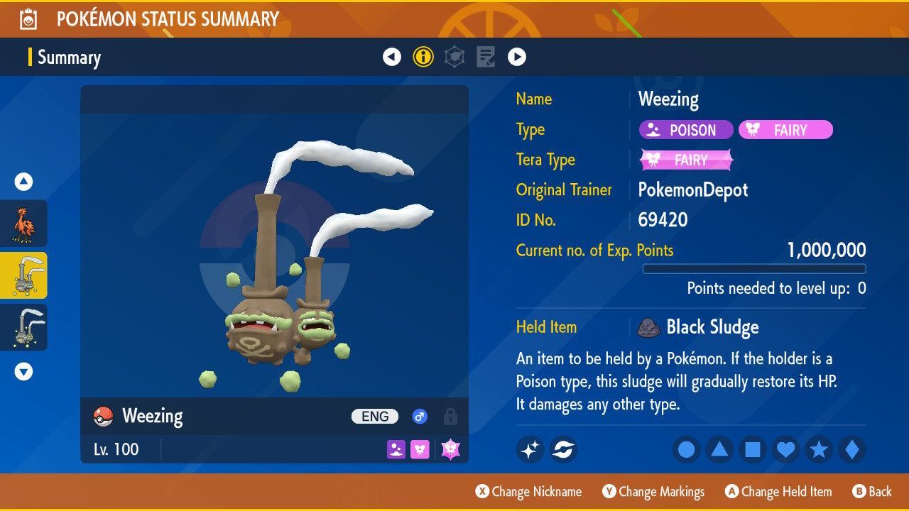 #110 Weezing (Kanto or Galarian)