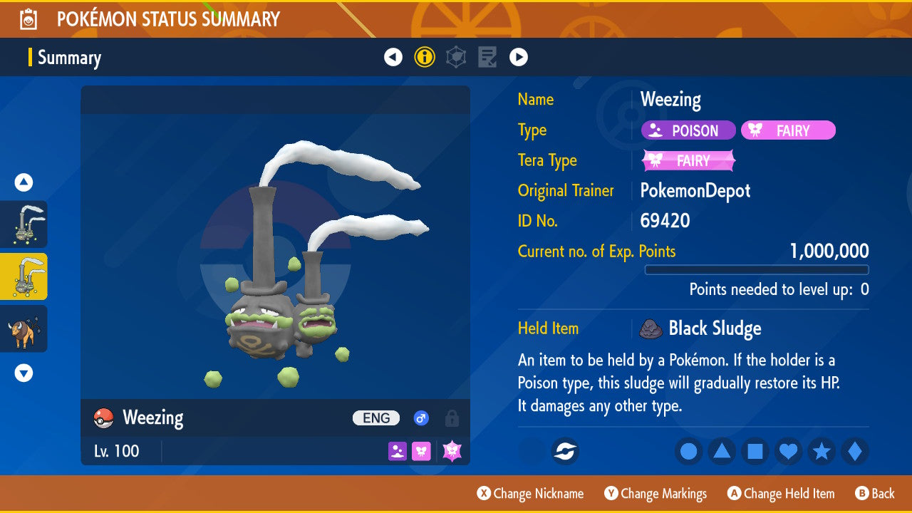 #110 Weezing (Kanto or Galarian)