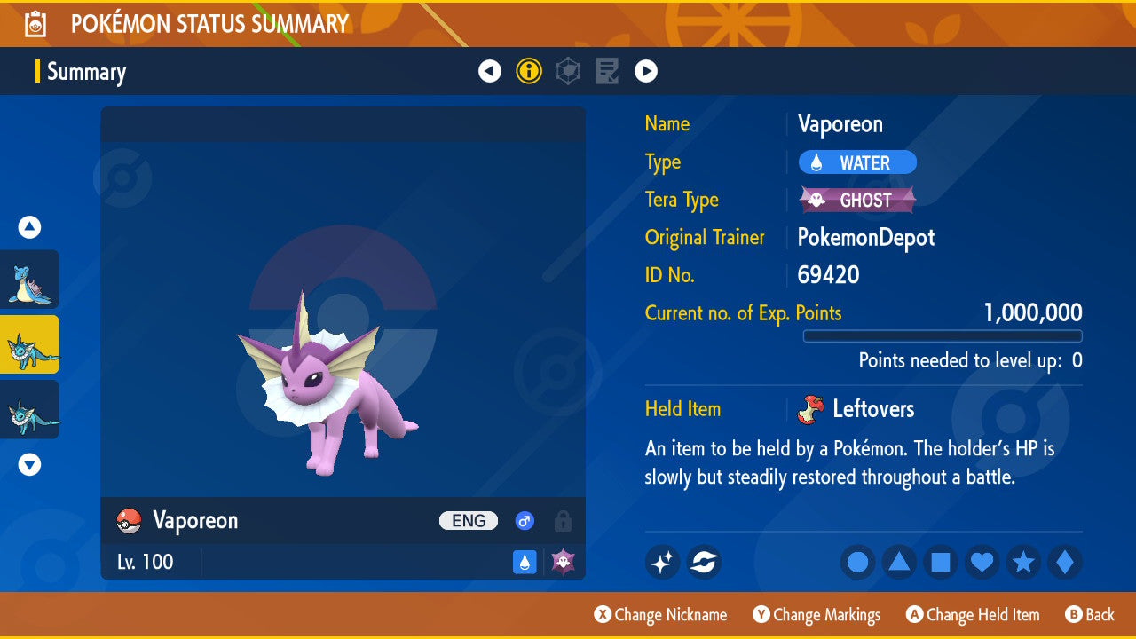 #134 Vaporeon
