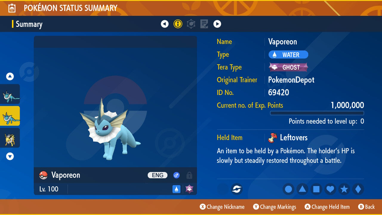 #134 Vaporeon