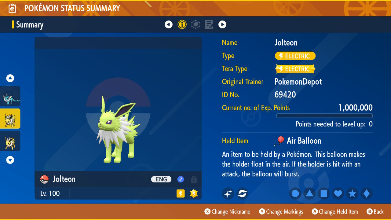 #135 Jolteon