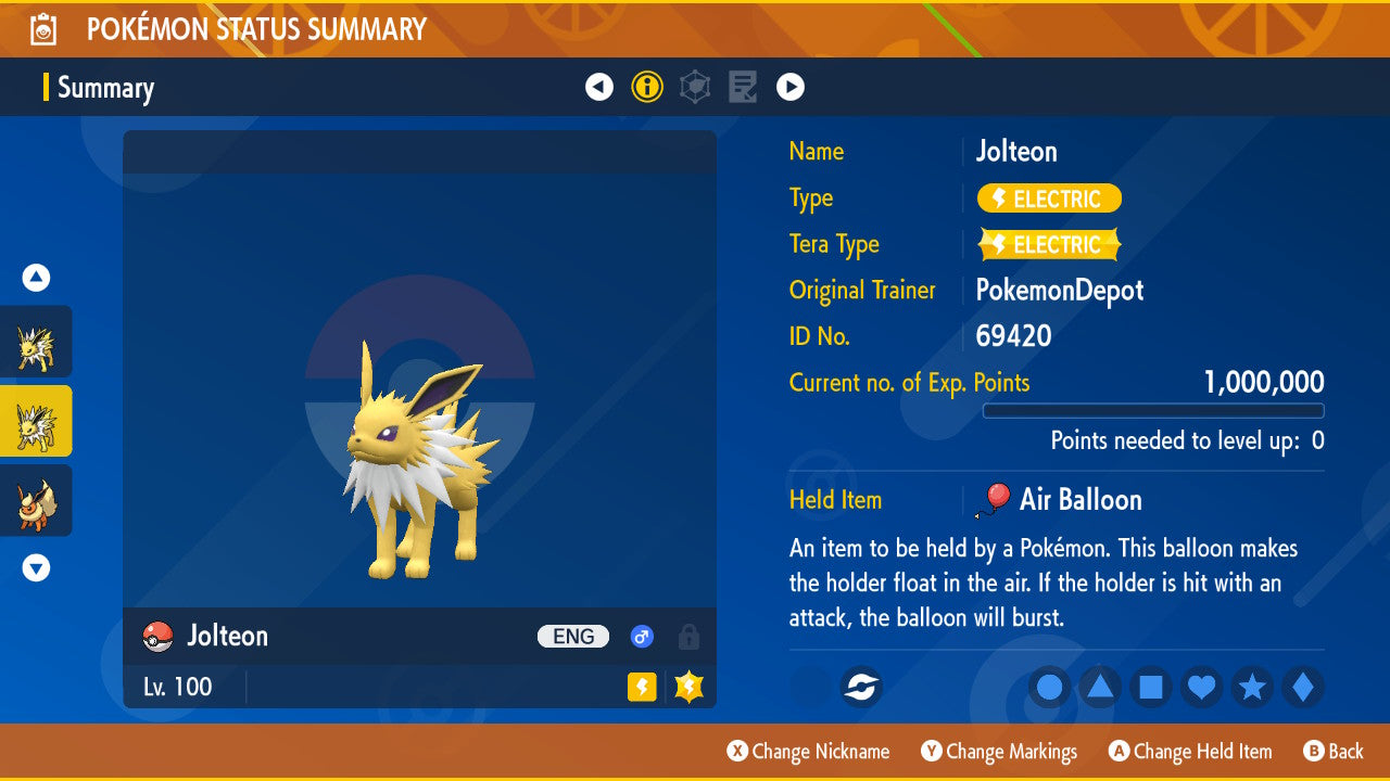 #135 Jolteon
