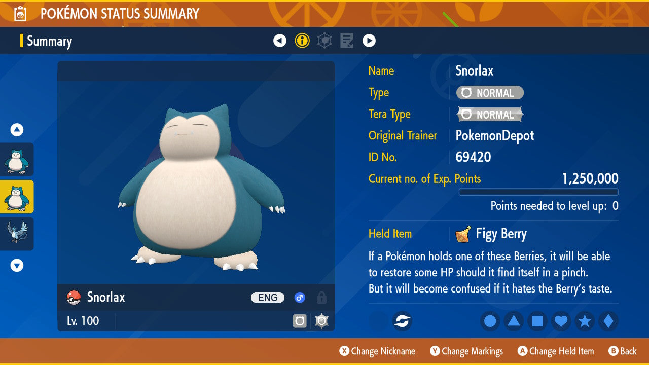 #143 Snorlax (G-max in SWSH)