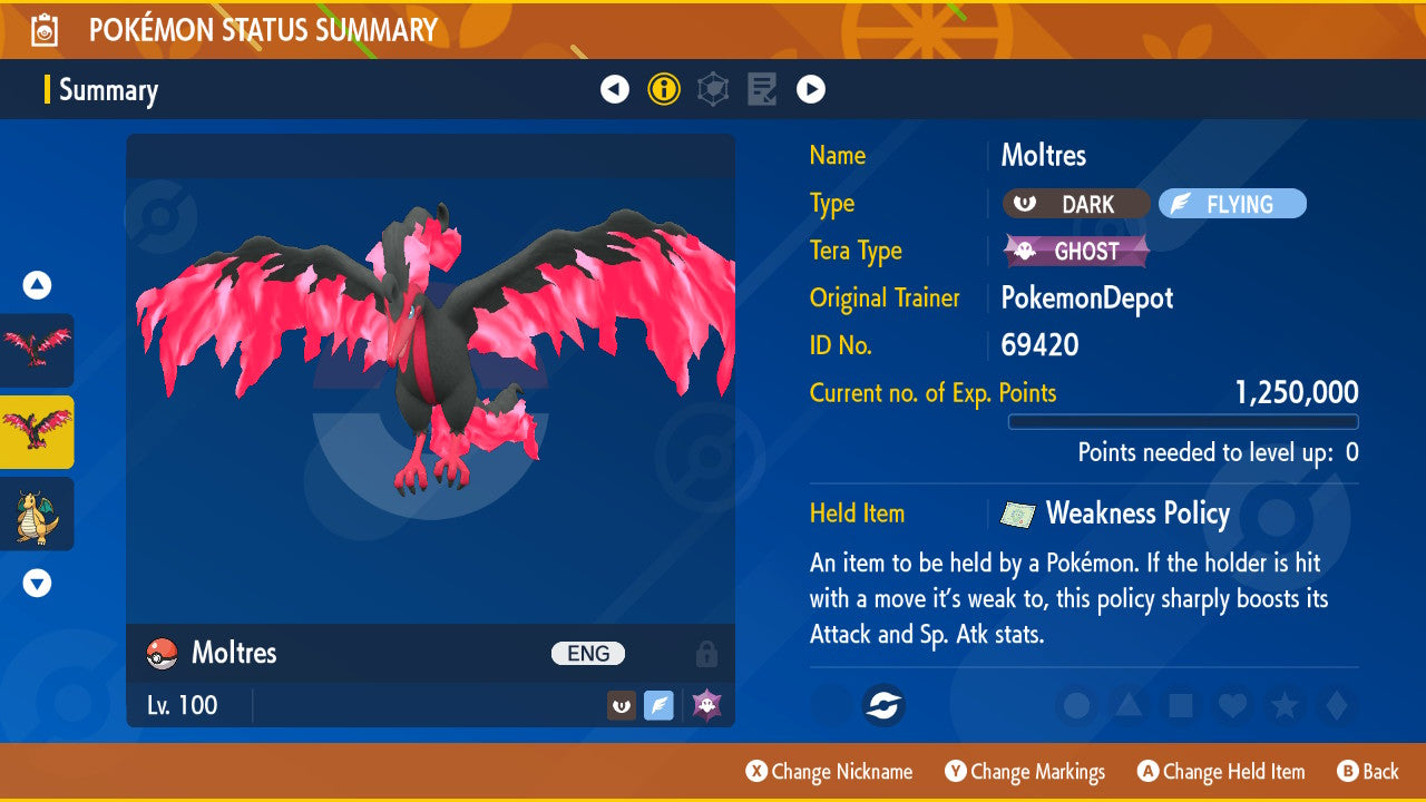 #146 Moltres (Kanto or Galarian)