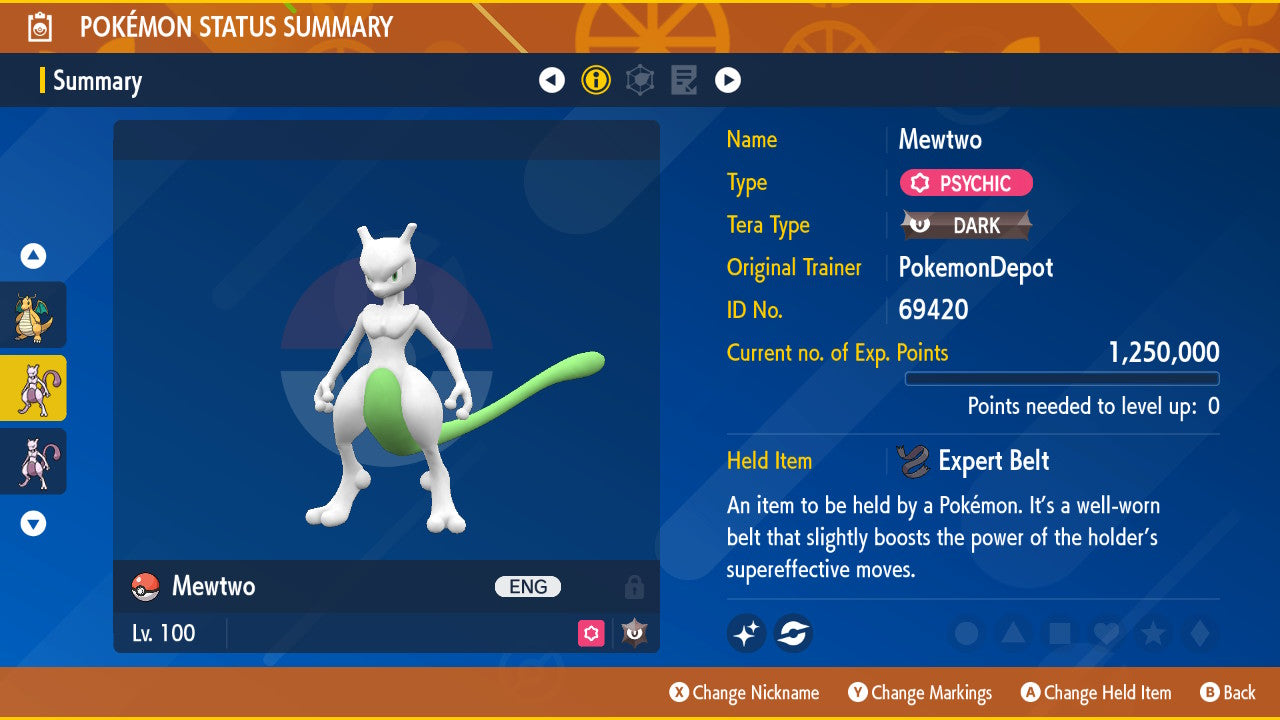 #150 Mewtwo