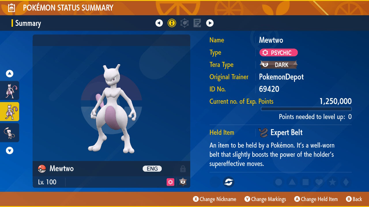 #150 Mewtwo