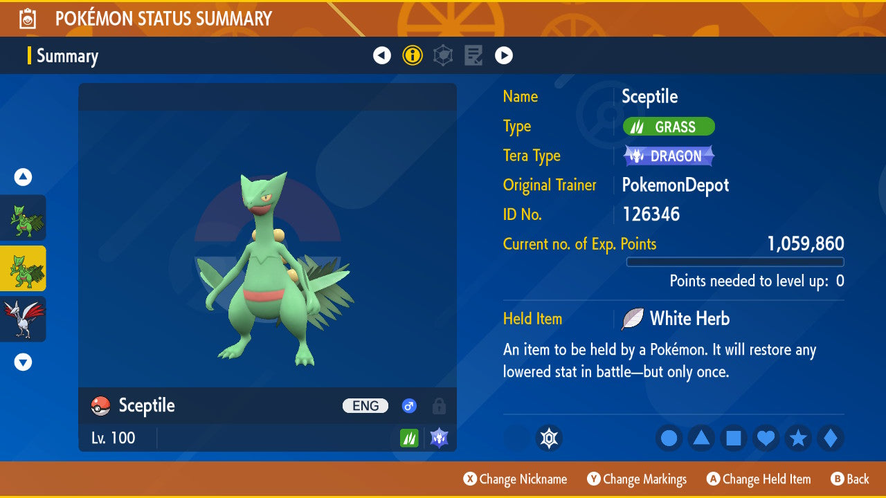 #254 Sceptile