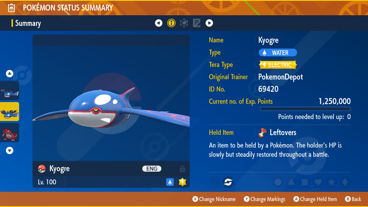 #382 Kyogre