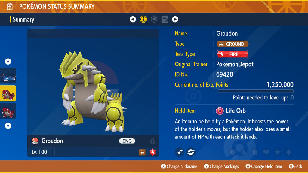 #383 Groudon