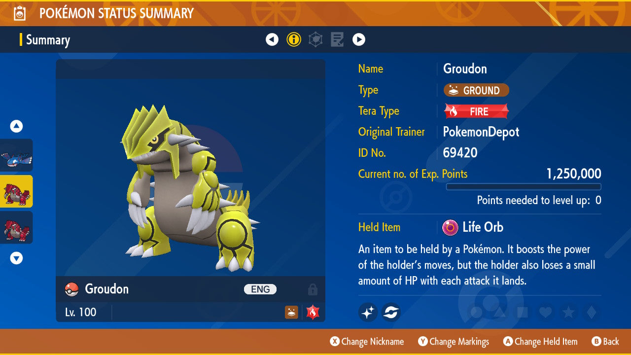 #383 Groudon
