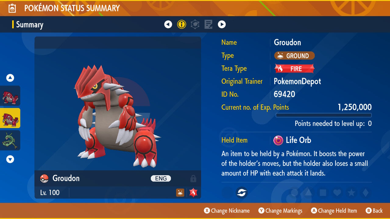 #383 Groudon